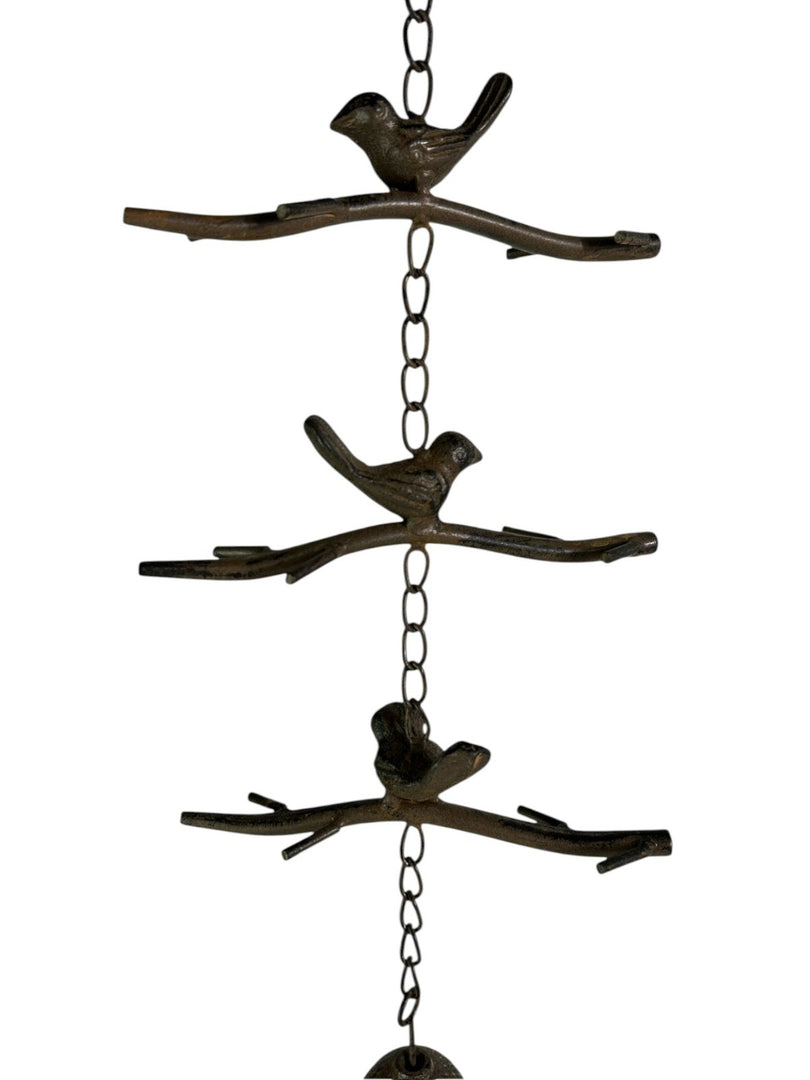 3 Birds Hanging Windchime Bird Chime Garden Gift Decor Decoration Bells Chain8