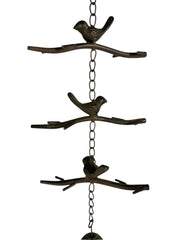 3 Birds Hanging Windchime Bird Chime Garden Gift Decor Decoration Bells Chain8