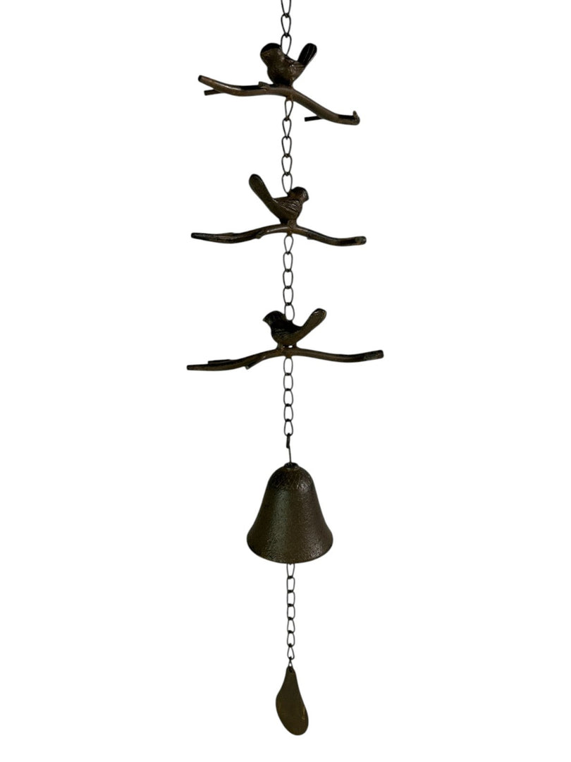 3 Birds Hanging Windchime Bird Chime Garden Gift Decor Decoration Bells Chain10