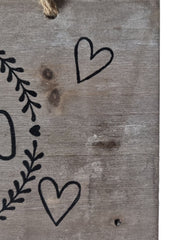 Best Mum Ever Logo Wooden Garden Sign Hanging Plaque Notice Gift Love Mother10