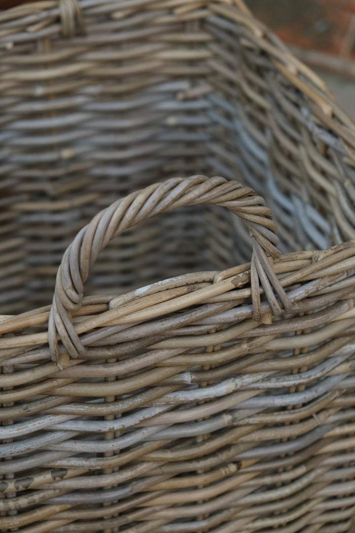 NEW Square Kubu Wicker Rattan Log Storage Handmade Traditional Basket Home Decor4