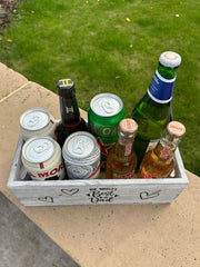 Worlds Best Dad Grey Gift Box Storage Wood Crate 2 Sizes Hamper Father Xmas11