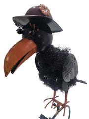 Rocking Balancing Mum Crow Rocker Garden Ornament Decoration Stake Gift Decor15