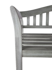 Queen Classic Grey Wooden Garden Bench & Butler Tray 2/3 Seat Indoor Outdoor14