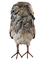 Metal Owl Garden Ornament Decorative Outdoor Owl Statue Sculpture Patio Lawn17