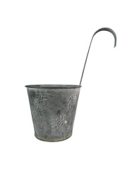 Set Of 3 Zinc Bumblebee Hanging Fence Plant Pots Bee Flower Pot Garden Balcony15