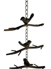 3 Birds Hanging Windchime Bird Chime Garden Gift Decor Decoration Bells Chain9