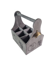 Wooden Golf Bottle Gift Box Carrier Golfer 19th Hole Gift Novelty Xmas Large14