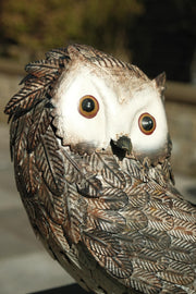 Metal Owl Garden Ornament Decorative Outdoor Owl Statue Sculpture Patio Lawn11