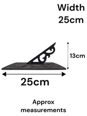 Cast Iron Square Zodiac Sundial Gnomon Decorative Traditional Garden Ornament1