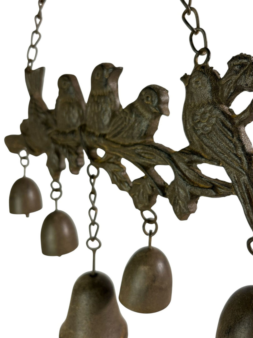 5 Birds Hanging Windchime Bird Chime Garden Gift Decor Decoration Bells Chain8