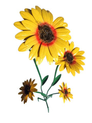 Sunflower Decorative Floral Metal Garden Decor Stake Giftware Gift3