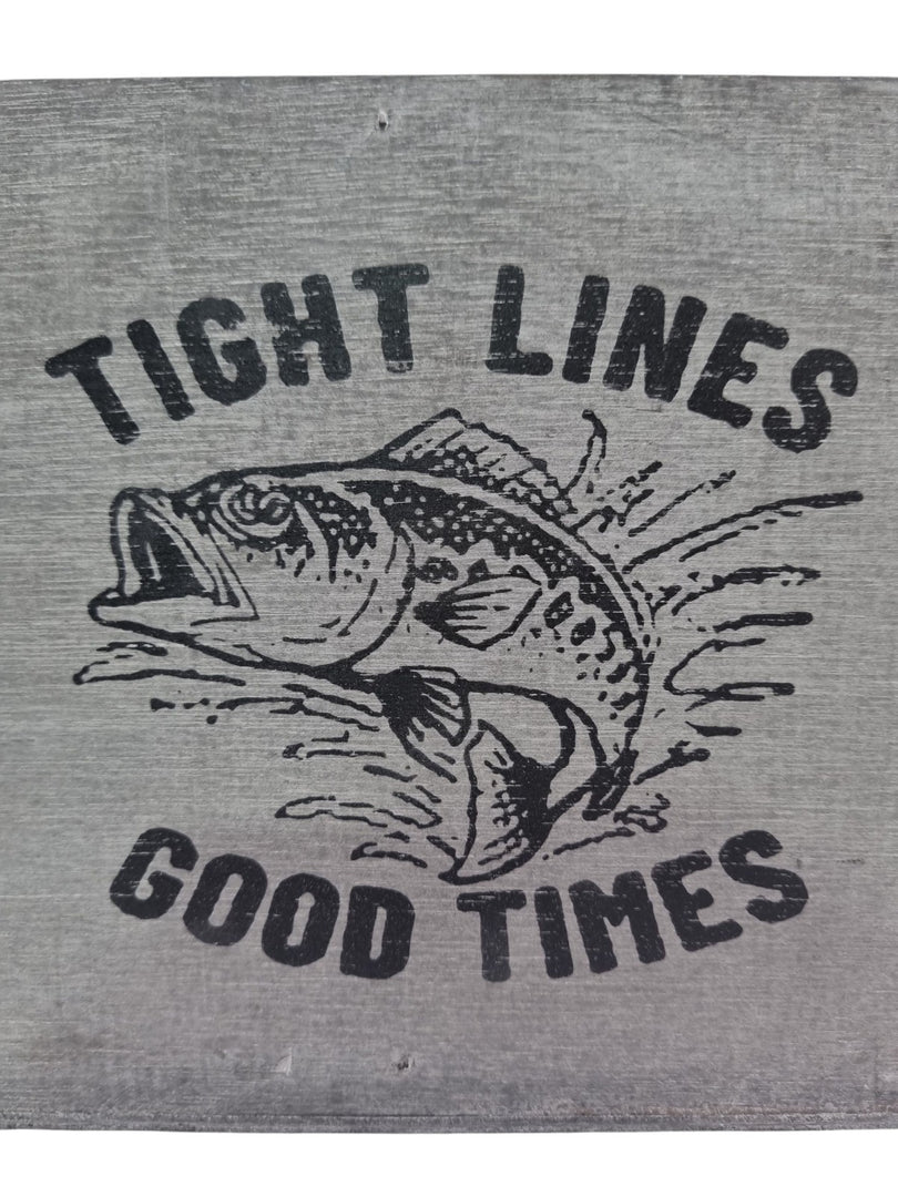 Wooden Beer Bottle Gift Box Carrier Fishing Fisherman Gift Novelty Xmas Large22