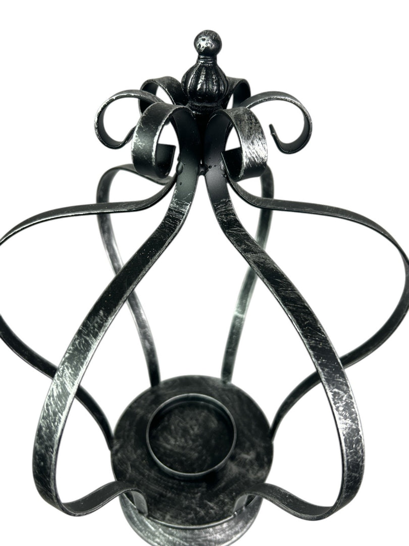 Crown Tea Light Candle Holder Metal Decor Decoration Gift Antique Silver Home7