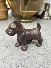 Cast Iron Rustic Scottie Dog Decor Ornament Home Gift Garden Decorative Vintage5