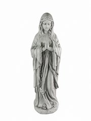 Standing Jesus Christ Or Virgin Mary Detailed Garden Statue Religious Ornament