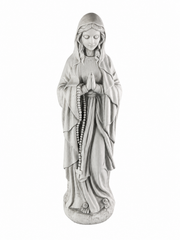 Standing Jesus Christ Or Virgin Mary Detailed Garden Statue Religious Ornament
