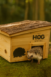 Wooden Hedgehog House Home Garden Animal Shelter