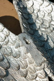 Wall Art Hanging Angel Wings Silver Home Garden Decor Decoration Gift