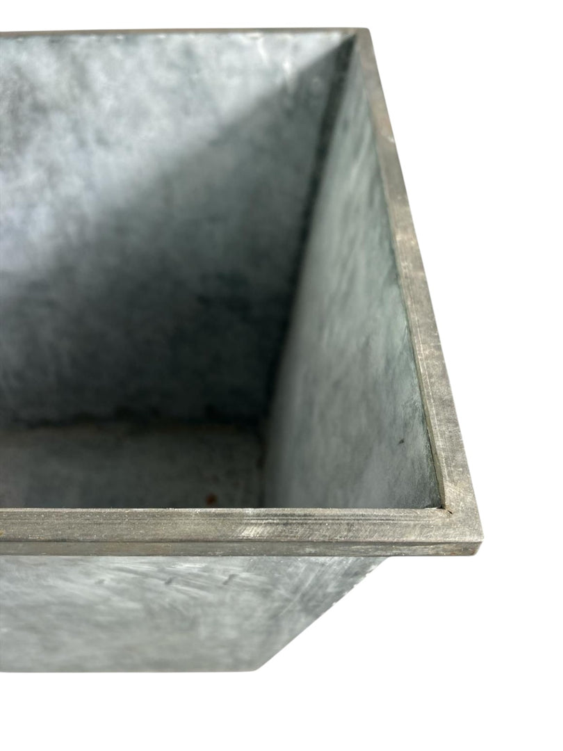 105cm XXL Large Zinc Trough Planter Trough Garden Flowers Plants