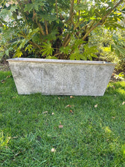 105cm XXL Large Zinc Trough Planter Trough Garden Flowers Plants