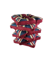 Union Jack UK Box Cushion Seat Pad Kitchen Garden Single Set of 2, 4 or 6 40cm