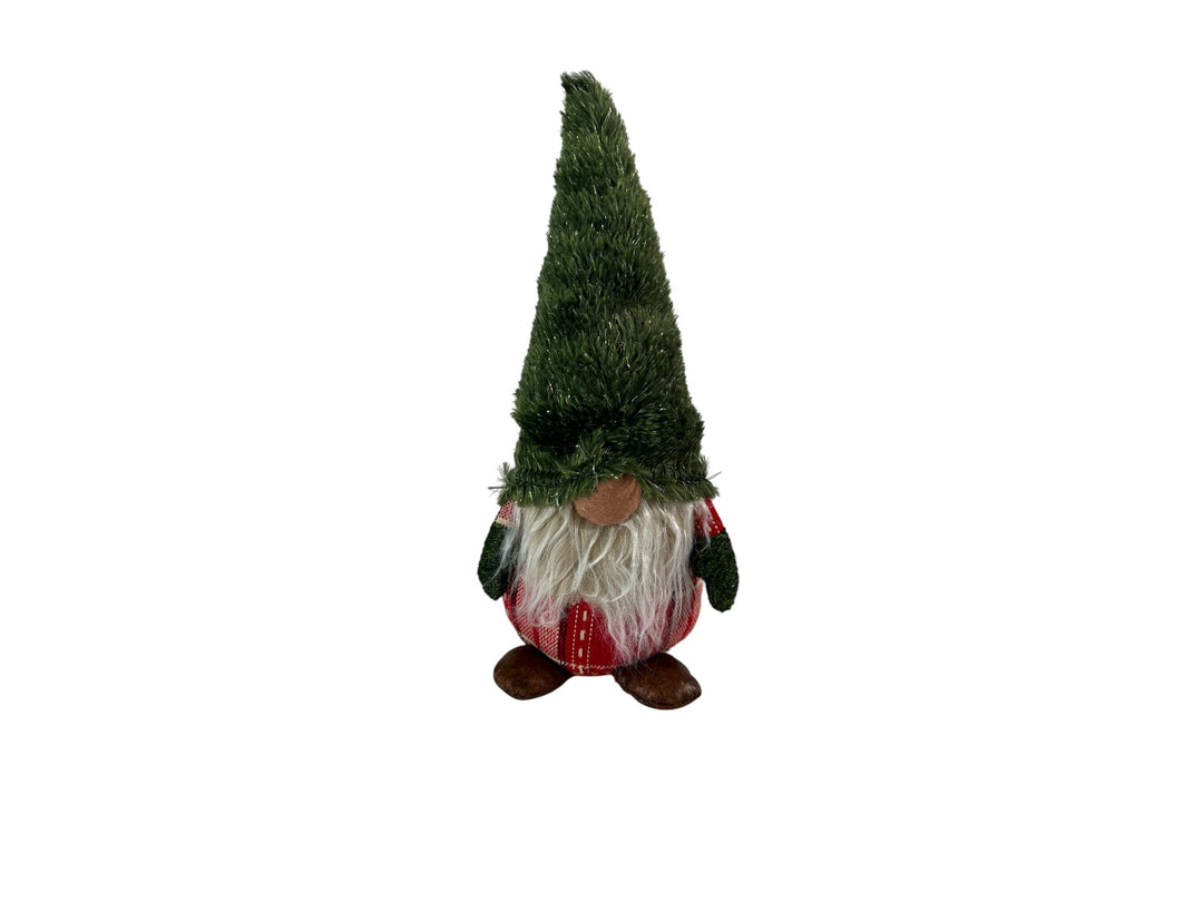 Festive Red & Green Gonk Plush Standing Ornaments Xmas Gift Winter Decorations