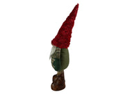 Festive Sparkly Red & Green Gonk Plush Standing Extendable Legs Xmas Decorations