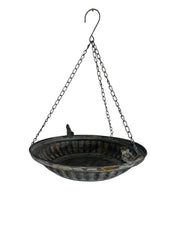 Hanging Classic Bird Bath Water Bowl Seed Nut Feeder Garden Outdoor Decoration