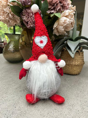 Festive Mr & Mrs Gonk Plush Standing Ornaments Xmas Gift Winter Decorations Red