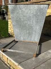 Large Zinc Square Planter Garden Flowers Trees Plants Pot