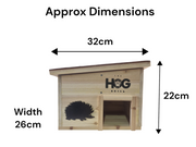 Wooden Hedgehog House Home Garden Animal Shelter