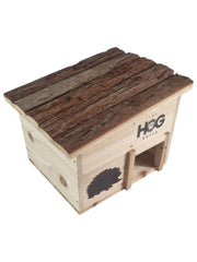 Wooden Hedgehog House Home Garden Animal Shelter