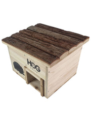 Wooden Hedgehog House Home Garden Animal Shelter