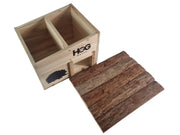 Wooden Hedgehog House Home Garden Animal Shelter