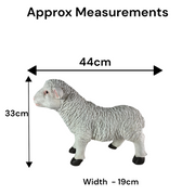 Resin Sheep Ornaments Lamb Ewe Garden Farm Figures Choice Single or Set of 2