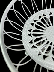 White Plant Pot Flower Stand Decorative Garden Patio Floor Standing House Decor