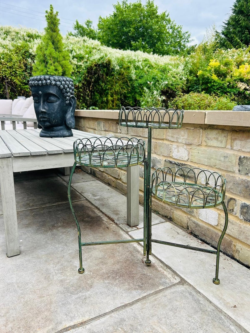 3 Tier Planter Green Plant Flower Pot Stand Garden Gift Decor Decoration