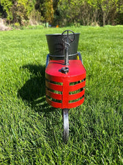 Tractor Planter Green Or Red Garden Ornament Flower Gift Decor Plant Decoration