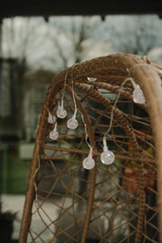 10LED Solar Bubble White String Lights Outdoor Garden Decor Decoration Eco Light