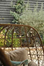 10LED Solar Bubble White String Lights Outdoor Garden Decor Decoration Eco Light