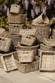 Extra Large Kubu Rectangular Storage Basket Home Tidy Toys Wicker Organiser XXL