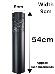 Set Of 4 Solar Post Lights Garden Stake Outdoor Pathway Silver Light Decorative