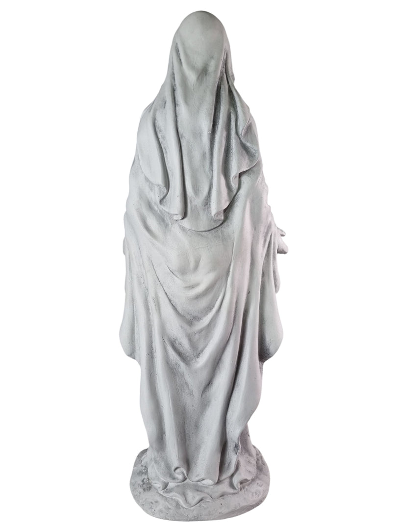 Standing Jesus Christ Or Virgin Mary Detailed Garden Statue Religious Ornament