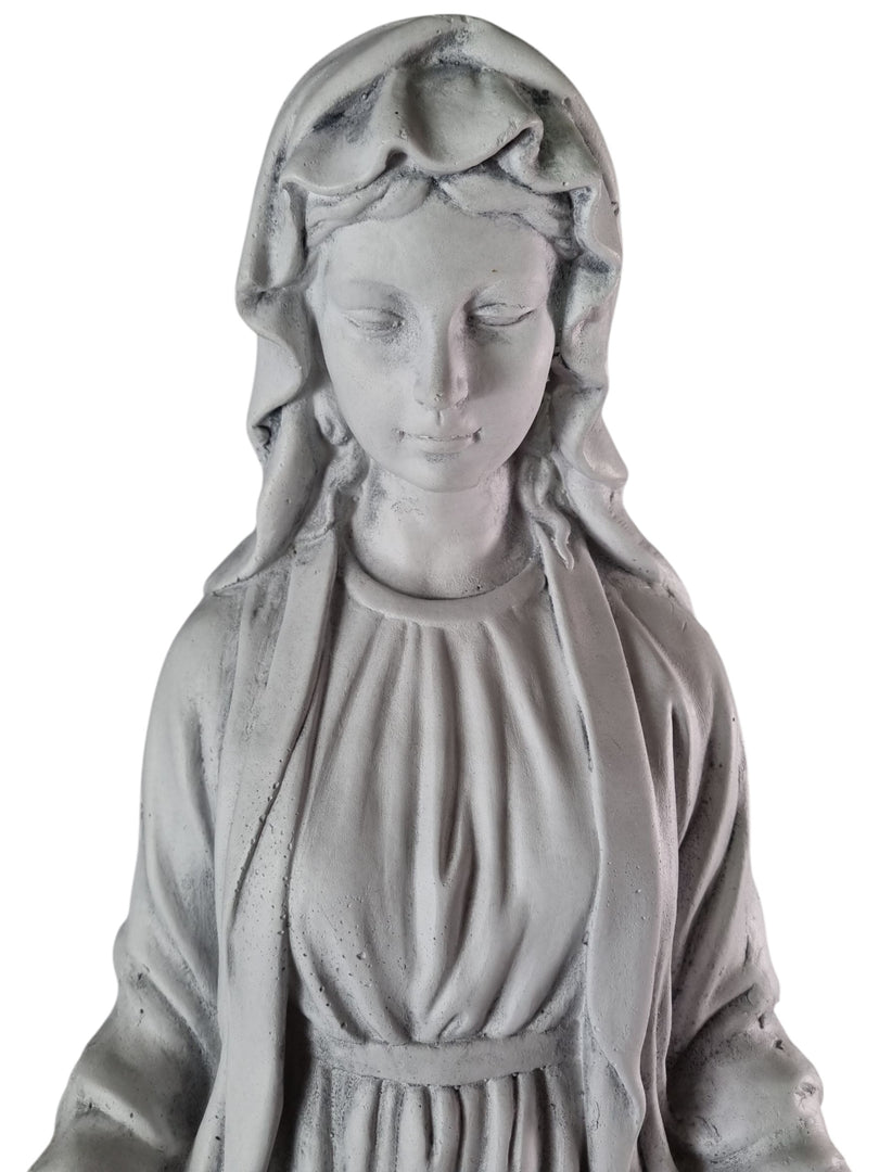 Standing Jesus Christ Or Virgin Mary Detailed Garden Statue Religious Ornament