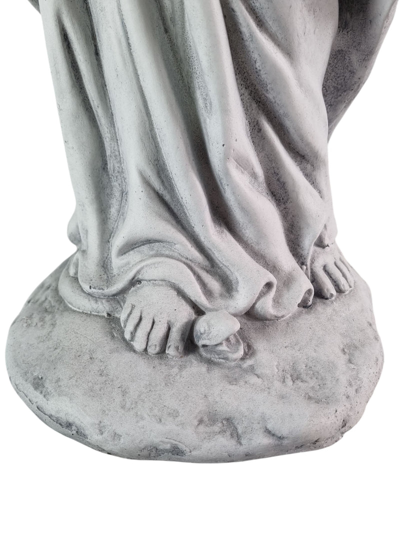 Standing Jesus Christ Or Virgin Mary Detailed Garden Statue Religious Ornament
