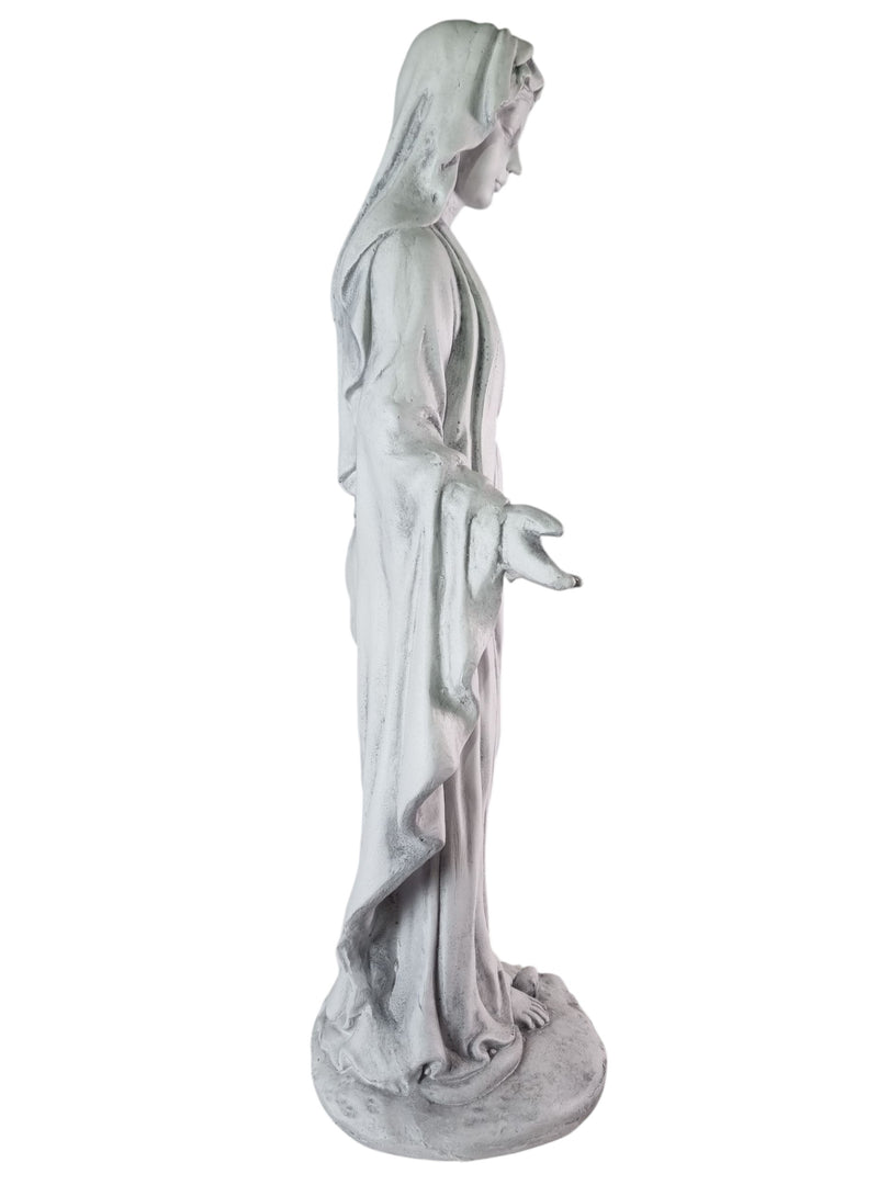 Standing Jesus Christ Or Virgin Mary Detailed Garden Statue Religious Ornament