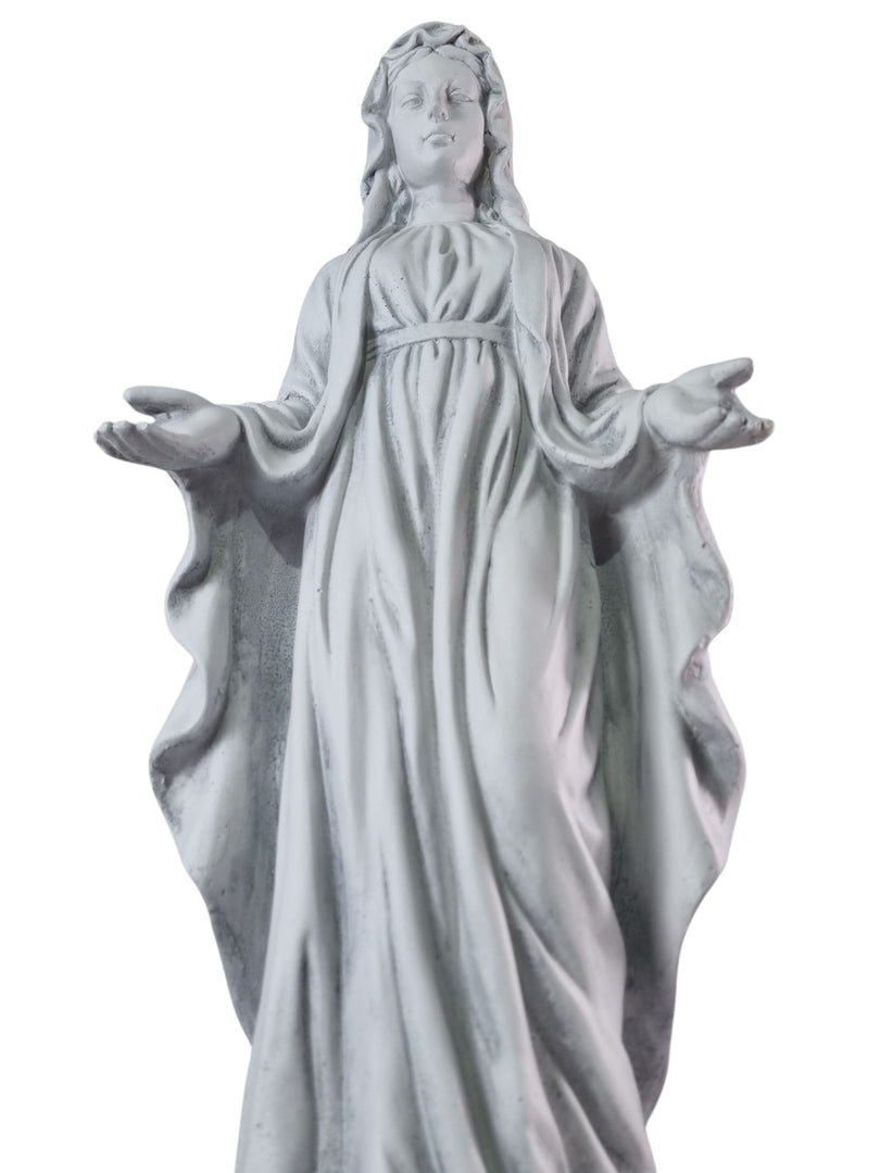 Standing Jesus Christ Or Virgin Mary Detailed Garden Statue Religious Ornament